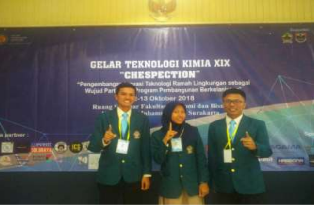 Silica Waste Brings Faculty of Engineering Undip to Champion